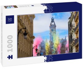 Lais Puzzle - Feier der Tradition von La Mascletá, Valencia, Spanien - 1.000 Teile