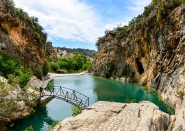 Lais Puzzle - Bolbaite Fluss und Wasserfall, nahe Ontinyent, Comunidad Valenciana, Spanien - 100, 200, 500 & 1.000 Teile