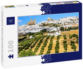 Lais Puzzle - Pueblo Blancos - Olvera, Cadiz, Andalusien, Spanien - 100 Teile