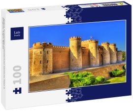 Lais Puzzle - Aljaferia, ein befestigter mittelalterlicher islamischer Palast in Saragossa, Aragon, Spanien - 100 Teile