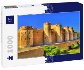 Lais Puzzle - Aljaferia, ein befestigter mittelalterlicher islamischer Palast in Saragossa, Aragon, Spanien - 1.000 Teile