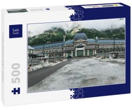 Lais Puzzle - Canfranc Bahnhof, Aragon, Spanien - 500 Teile
