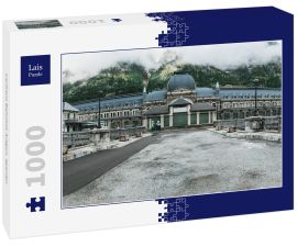 Lais Puzzle - Canfranc Bahnhof, Aragon, Spanien - 1.000 Teile