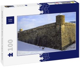 Lais Puzzle - Zitadelle von Jaca im Winter, Huesca, Aragon, Spanien - 100 Teile