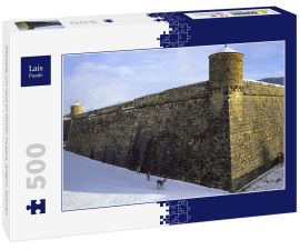 Lais Puzzle - Zitadelle von Jaca im Winter, Huesca, Aragon, Spanien - 500 Teile