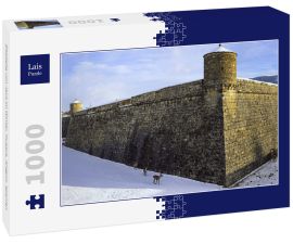 Lais Puzzle - Zitadelle von Jaca im Winter, Huesca, Aragon, Spanien - 1.000 Teile