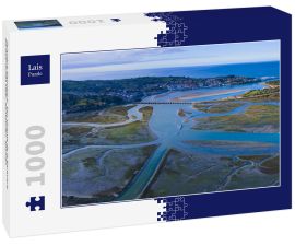 Lais Puzzle - Oyambre Naturpark, San Vicente de la Barquera, Kantabrisches Meer, Kantabrien, Spanien - 1.000 Teile