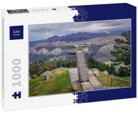 Lais Puzzle - Fito Aussichtspunkt in den Bergen der Sierra del Sueve, Teil der Kantabrischen Berge, Kantabrien, Spanien - 1.000 Teile