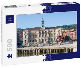Lais Puzzle - Ayuntamiento de Bilbao de Ernesto Erkoreka Plaza Bilbao, Bizkaia, Baskenland, Spanien - 500 Teile