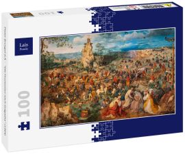 Lais Puzzle - Pieter Bruegel d.Ä. -  "Die Prozession nach Golgatha" (1564)  - 100 Teile