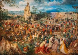 Lais Puzzle - Pieter Bruegel d.Ä. -  "Die Prozession nach Golgatha" (1564)  - 100, 200, 500 & 1.000 Teile