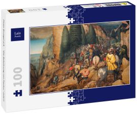 Lais Puzzle - Pieter Bruegel d.Ä. - "Die Bekehrung von Paulus" (1567) - 100 Teile