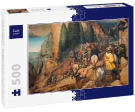 Lais Puzzle - Pieter Bruegel d.Ä. - "Die Bekehrung von Paulus" (1567) - 500 Teile