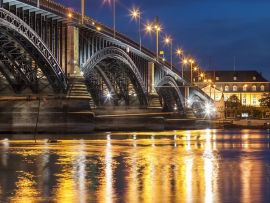 Lais Puzzle - Mainz / Brücke über den Rhein - 500 & 1.000 Teile