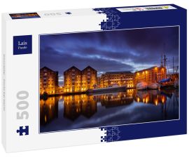 Lais Puzzle - Gloucester - Docks bei Nacht - 500 Teile