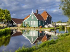 Lais Puzzle - Traditionelles Holzhaus, Zaanse Schans, Zaandam, Niederlande - 500 & 1.000 Teile