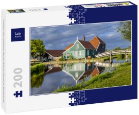 Lais Puzzle - Traditionelles Holzhaus, Zaanse Schans, Zaandam, Niederlande - 200 Teile