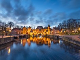 Lais Puzzle - Amersfoort, Niederlande im Koppelport im Morgengrauen - 500 & 1.000 Teile