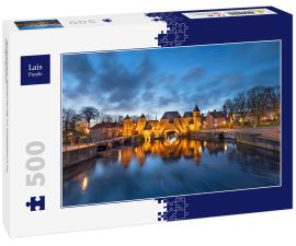 Lais Puzzle - Amersfoort, Niederlande im Koppelport im Morgengrauen - 500 Teile
