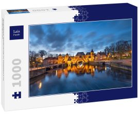 Lais Puzzle - Amersfoort, Niederlande im Koppelport im Morgengrauen - 1.000 Teile