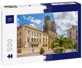 Lais Puzzle - Rathaus mit Kathedrale Sainte Croix d Orleans, Orleans - 500 Teile