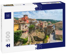 Lais Puzzle - Loro Ciuffenna, Dorf in der Provinz Arezzo in der italienischen Region Toskana - 500 Teile