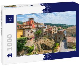 Lais Puzzle - Loro Ciuffenna, Dorf in der Provinz Arezzo in der italienischen Region Toskana - 1.000 Teile