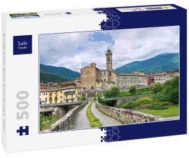 Lais Puzzle - Bucklige Brücke. Bobbio. Emilia-Romagna. Italien - 500 Teile