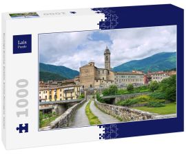 Lais Puzzle - Bucklige Brücke. Bobbio. Emilia-Romagna. Italien - 1.000 Teile