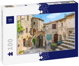 Lais Puzzle - Das idyllische Dorf Melezzole in der Nähe von Montecchio in der Provinz Terni. Umbrien, Italien - 100 Teile