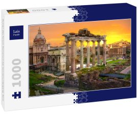 Lais Puzzle - Ruinen des Forum Romanum bei Sonnenuntergang, Rom - 1.000 Teile