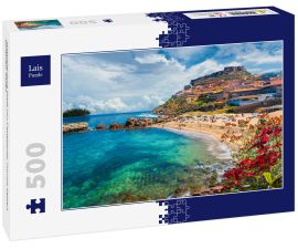 Lais Puzzle - Mittelalterliche Stadt von Castelsardo, Provinz Sassari, Sardinien, Italien - 500 Teile