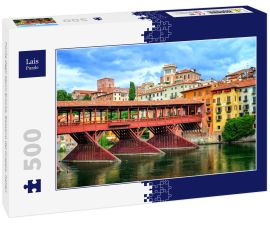 Lais Puzzle - Ponte degli Alpini Brücke, Bassano del Grappa, Italien - 500 Teile