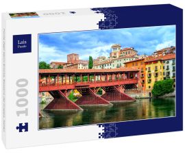 Lais Puzzle - Ponte degli Alpini Brücke, Bassano del Grappa, Italien - 1.000 Teile