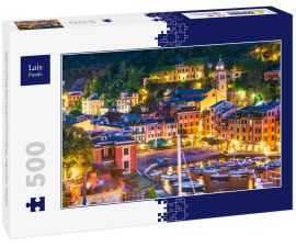 Lais Puzzle - Malerisches Fischerdorf Portofino, Ligurien, Italien - 500 Teile