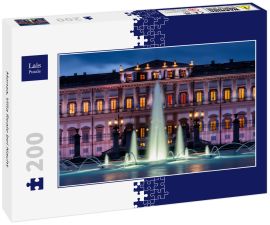 Lais Puzzle - Monza, Villa Reale bei Nacht - 200 Teile