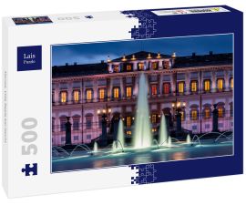 Lais Puzzle - Monza, Villa Reale bei Nacht - 500 Teile