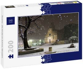 Lais Puzzle - Teramo - Die Kirche im Schnee, Abruzzen - 200 Teile