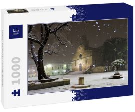 Lais Puzzle - Teramo - Die Kirche im Schnee, Abruzzen - 1.000 Teile