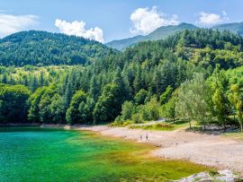 Lais Puzzle - San Domenico See, nahe Dorf Villalago, Abruzzen - 500 & 1.000 Teile