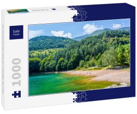 Lais Puzzle - San Domenico See, nahe Dorf Villalago, Abruzzen - 1.000 Teile