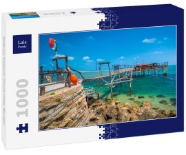 Lais Puzzle - Küste von Trabocchi, Provinz Chieti, Abruzzen - 1.000 Teile