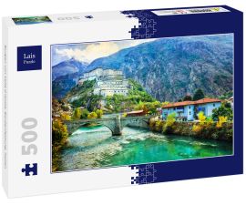 Lais Puzzle - Burgen von Valle d'Aosta, Bardenfestung, Italien - 500 Teile