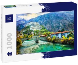 Lais Puzzle - Burgen von Valle d'Aosta, Bardenfestung, Italien - 1.000 Teile