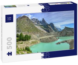 Lais Puzzle - Lac du Miage (Miage See), Aostatal, Italien - 500 Teile