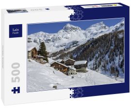 Lais Puzzle - Cuneaz, Aostatal - 500 Teile