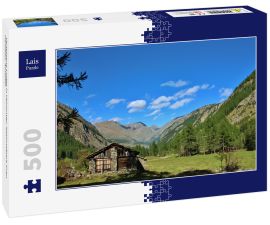 Lais Puzzle - Verlassene Lodge in Valnontey, Nationalpark Gran Paradiso, Aostatal - 500 Teile