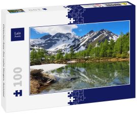 Lais Puzzle - Gletscher-Arpy-See nahe Morgex, Aostatal - 100 Teile