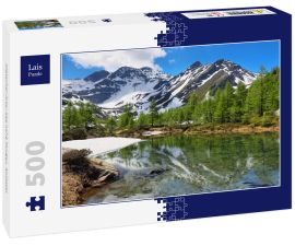 Lais Puzzle - Gletscher-Arpy-See nahe Morgex, Aostatal - 500 Teile