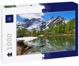 Lais Puzzle - Gletscher-Arpy-See nahe Morgex, Aostatal - 1.000 Teile